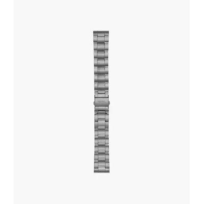 22Mm Three-Row Smoke Stainless Steel Bracelet