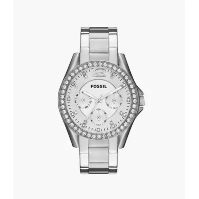 Riley Multifunction Stainless Steel Watch