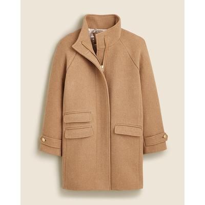 Toscana coat in Italian stadium-cloth wool blend