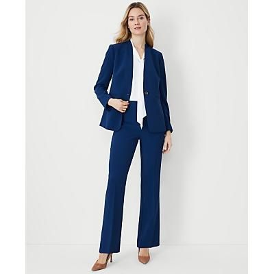 Ann Taylor The Side Zip Trouser in Fluid Crepe