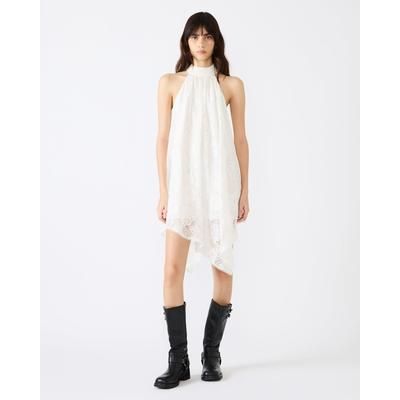 Steve Madden Women's Sander Sleeveless Flowy Dress - Cream - Size Medium - Cotton