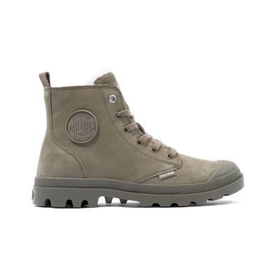 Palladiumboots Womens Pampa Hi Zip Wl Dusky Green High Top Boot