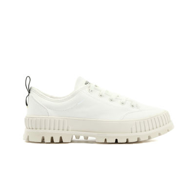 Palladiumboots Unisex Pallashock Lo Organic 2 Star White Low Top Sneaker