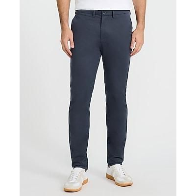 Express Men's Skinny Comfort Waist Hyper Stretch Chino in Blue W30 L32