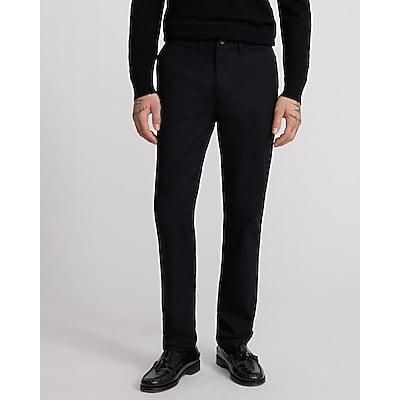 Express Men's Slim Comfort Waist Hyper Stretch Chino in Black W33 L32