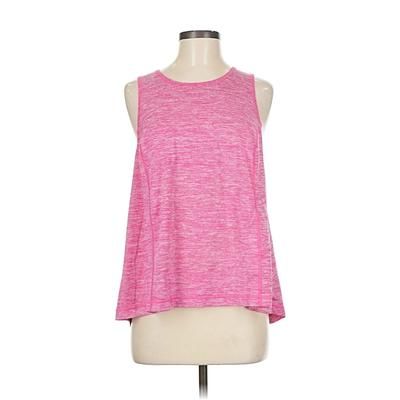 FILA Sleeveless T-Shirt: Pink Tops - Size Medium