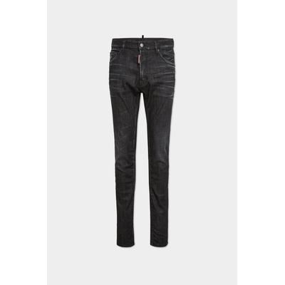 D2 - Easy Black Wash Cool Guy Jeans, Man, Black, Size: 42