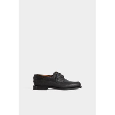 D2 - Neoclassic Boat Shoes, Woman, Black, Size: 38