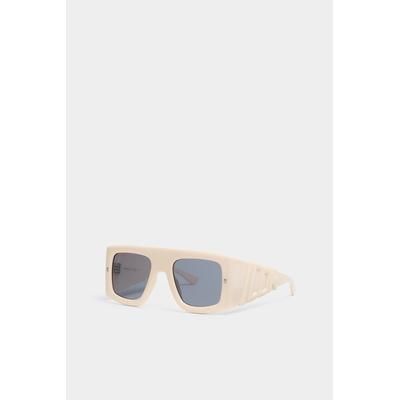 D2 - Icon New Generation Ivory Sunglasses, Man, Ivory, Size: 54