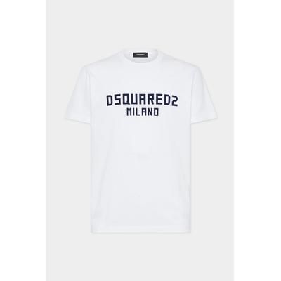 D2 - Cool Fit Dsquared2 Milano T-Shirt, Man, Black, Size: XS
