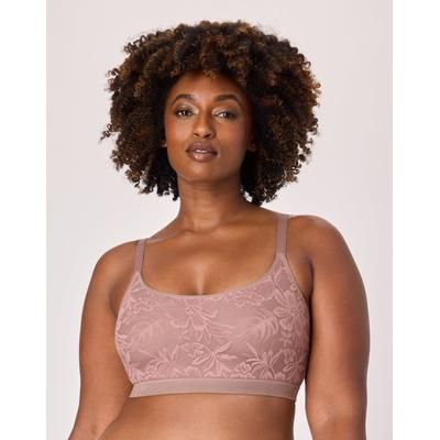 Bali Breathe Bralette, Cotton Modal Mocha Velvet S