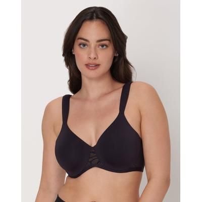 Bali's Coolest Smoothing Underwire T-Shirt Bra Black/Almond 40DD