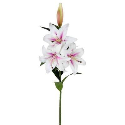 Vickerman 603918 - 36" Pink Lily Spray (2/pk) (FD190579) Home Office Flower Sprays