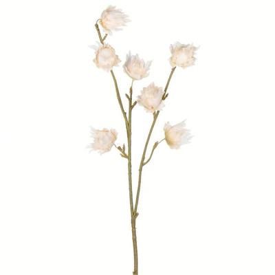 Vickerman 606513 - 24" Ivory Hibiscus Spray 3/Pk (FV194702) Home Office Flower Sprays
