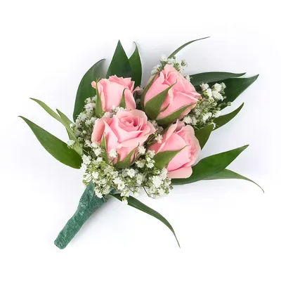Member's Mark Wedding Collection Corsage & Boutonniere (Pink, 12 pieces):- 12, Pink