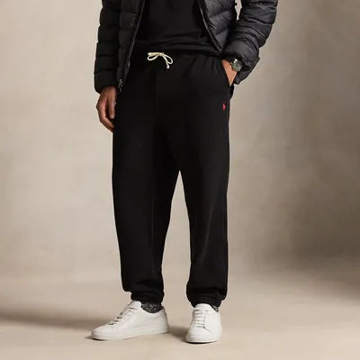 Ralph Lauren The RL Fleece Sweatpant in Polo Black - Size 2L Tall