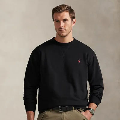 Ralph Lauren The RL Fleece Sweatshirt in Polo Black - Size 3L Tall