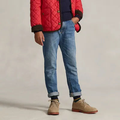 Ralph Lauren Astor Slim Boyfriend Jean in Irwin Wash - Size 7