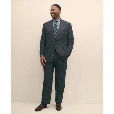 Brooks Brothers Men's Explorer Collection Big & Tall Suit Pant | Grey | Size 48 32