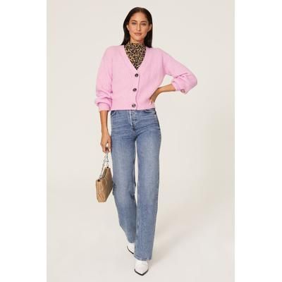 Scotch & Soda Boxy Fit Cardigan Pink