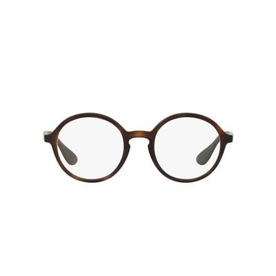 Ray-Ban Rb7075 Eyeglasses Tortoise Frame Clear Lenses Polarized 49-20