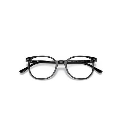Ray-Ban Elliot Optics Eyeglasses Black Frame Clear Lenses Polarized 52-19