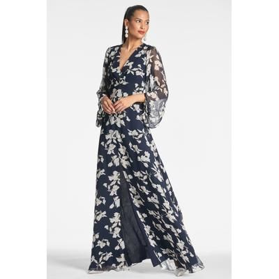 JENNY GOWN - NAVY VENETIA PETAL