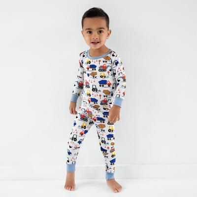 Construction Two-Piece Pajama Set - 2T
