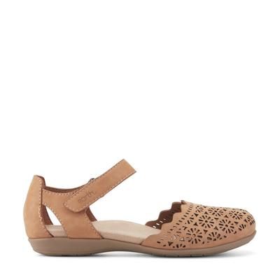 Womens Casual Shoe | Casual Shoes | earth® Bronnie Casual Slip-On Perforated Sandals | Size 10 | Earth Shoes