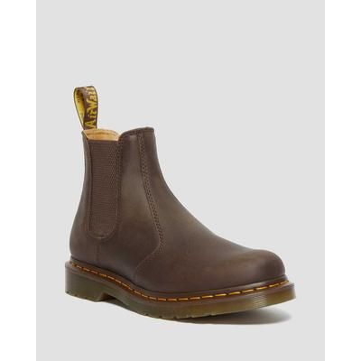 2976 Yellow Stitch Crazy Horse Leather Chelsea Boots