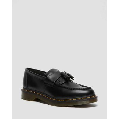 Adrian Yellow Stitch Leather Tassel Loafers