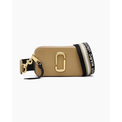 MARC JACOBS Marc Jacobs The Snapshot Bag in Camel Multi