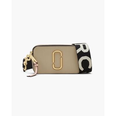 MARC JACOBS Marc Jacobs The Snapshot Bag in Khaki Multi