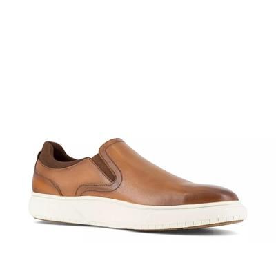 Florsheim Work Extra Wide Width Premier Steel Toe Work SlipOn | Men's | Dark Brown | Size 9.5 | Slip-Ons