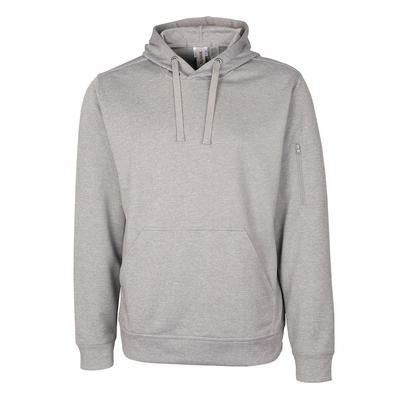 CLIQUE by Cutter & Buck Unisex Regular Eco Performance Hooded Sweatshirt - Gray Melange - XL