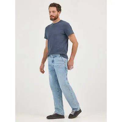 Lee Legendary Workwear Loose Fit Carpenter Jeans Union Fade Blue (Size 33 x 32)