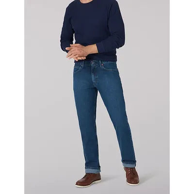 Lee Legendary Regular Straight Jeans Steadfast (Size 35 x 34)