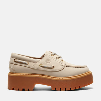 Timberland Women's Stone Street Platform Boat Shoe