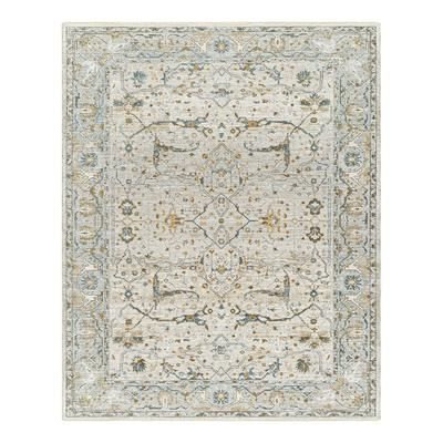 Livabliss Dresden Dre-2309 Area Rug, 9' x 12'2" - Taupe/Teal