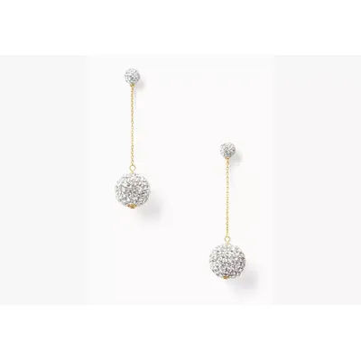 Kate Spade Razzle Dazzle Linear Earrings, Gold