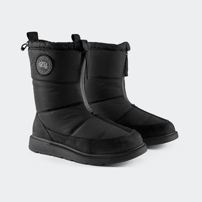 Canada Goose Men's Crofton Fold Down Puffer Boot (Men, Black, US 12)