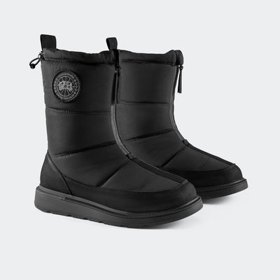 Canada Goose Women's Cypress Fold Down Puffer Boot (Women, Black, US 6)
