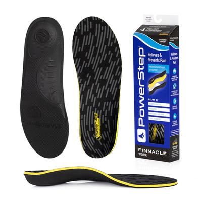 PowerStep Work Insoles Work Boot Arch Support Orthotic for Standing All Day