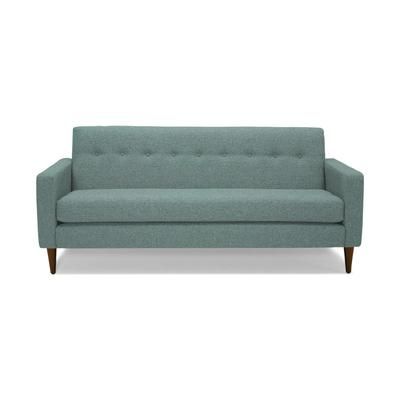Korver Loveseat Sunbrella Premier Sea Blue Mid-Century Modern