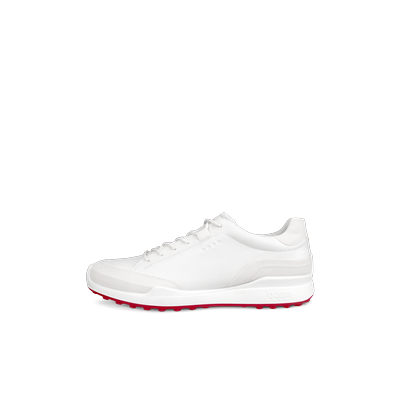 ECCO Golf Biom Hybrid - Men's Leather Golf Shoe - White