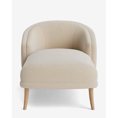 Marguerite Chaise Lounge Leather/Cognac Leather/Natural Oak