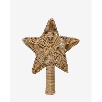 Natural Rattan Tree Topper