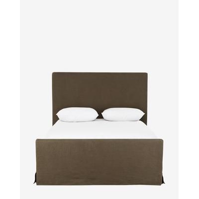 Daines Slipcover Bed Brussels Coffee/Queen