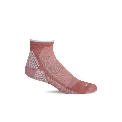 Women's Plantar Sport Quarter | Plantar Relief Socks S/M Grey | Plantar Fasciitis Relief by Sockwell Socks