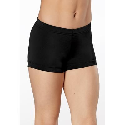 Mid Length Dance Shorts - Black - XL Adult - MT2764